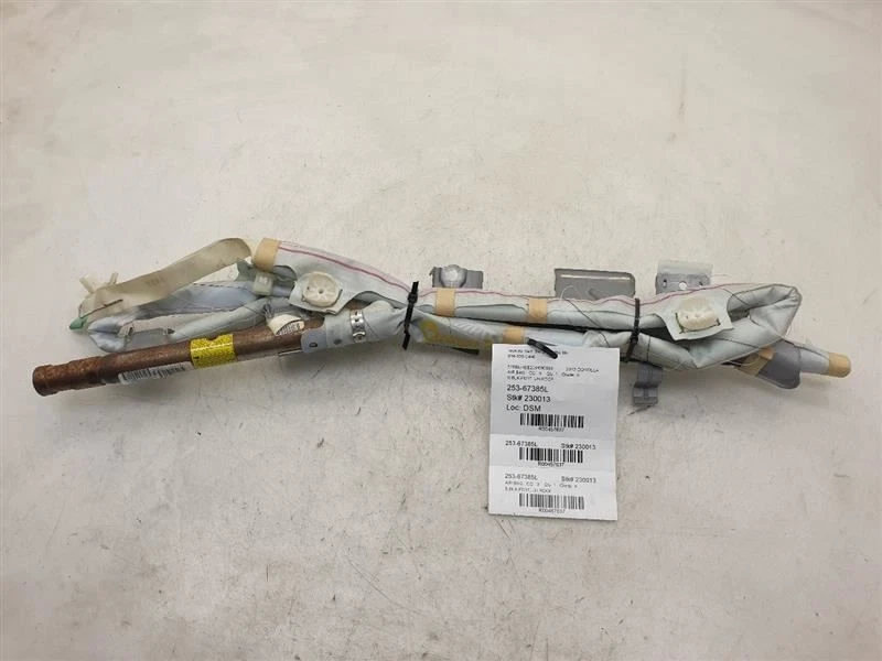 2013 TOYOTA COROLLA S DRIVER SIDE ROOF CURTAIN AIRBAG  - Изображение 3 из 4