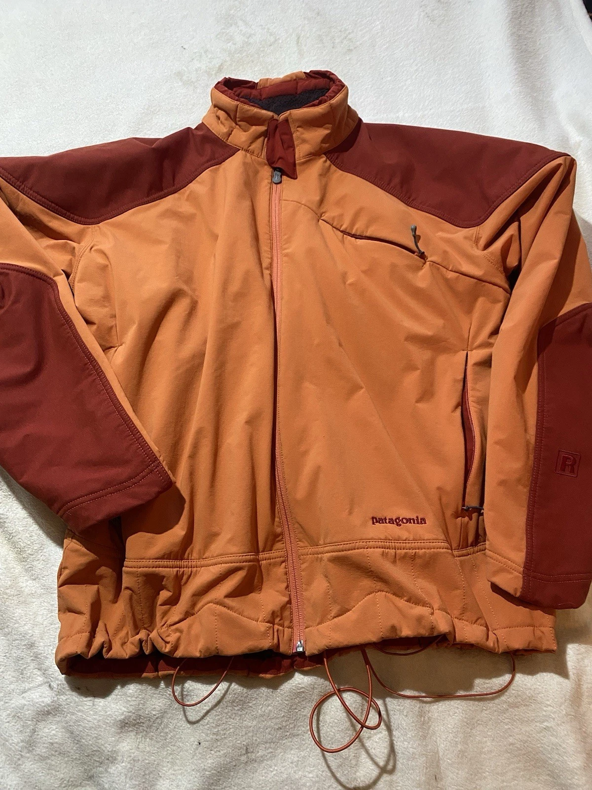 Patagonia R Regulator Two Tone Soft Shell Full Zip Men XL Jacket Snow Skirt