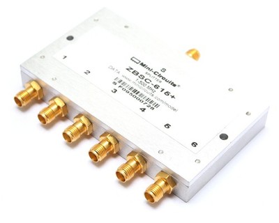Mini Circuits ZBSC-615+ 6 Ways Power Splitter, 1 - 500 MHz, 50 