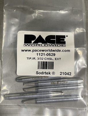 #ad #ad Pace 1121 0529 P5 Soldering Tip Single Point 3 32quot; Chisel Extended Reach 5Pk $62.00