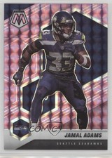 2021 Panini Mosaic Purple Mosaic Prizm 26/49 Jamal Adams #185 1k54