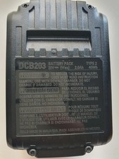 GENUINE Authentic OEM Dewalt DCB203 20V 20-Volt 2.0 AH MAX Battery