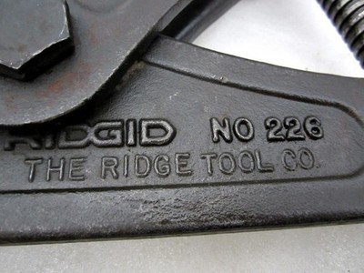 Ridgid No. 226 In-Place Soil Pipe Cutter with 48