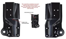 1967-1972 Chevy Gmc Truck Premium Lower Front Door Pillar Patch SET