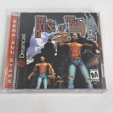 House of the Dead 2 Sega Dreamcast 1999 Video Game Tested Working Complete 