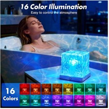 Remote Controlled Shower Light with Rotating Flame
