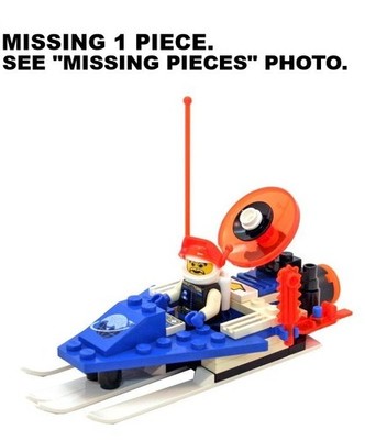 まえしー　ブルー24 LEGO 6834 Celestial Sled Space Ice Planet 2002 NEAR MINT | eBay
