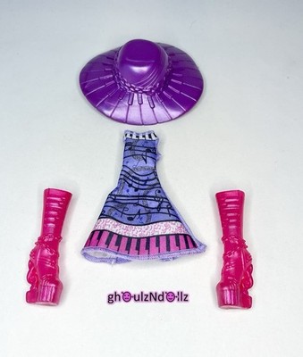 MONSTER HIGH Doll Ari Hauntington Music Class Clothes Outfit 2016 Mattel.