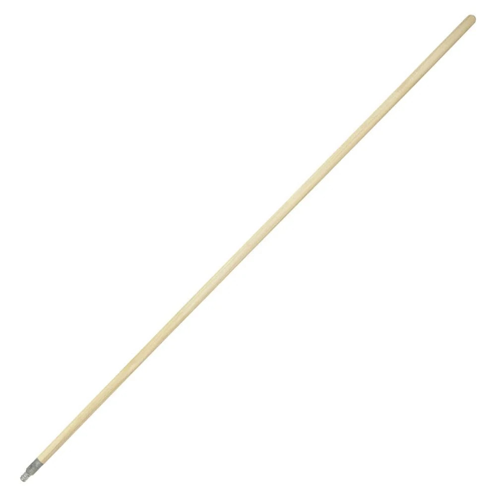 Деревянная ручка для метлы с металлической резьбой Kraft Tool Co длиной 5 футов