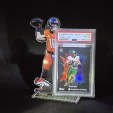 2024 Bo Nix Color Blast PSA 10 Low Pop Only 7! Ultra Rare Variation #CB3a Rookie