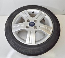 Genuine FORD FIESTA MK6 2002-08 ALLOY WHEEL 5 SPOKE 195/50/15 6J - 3/4mm tread