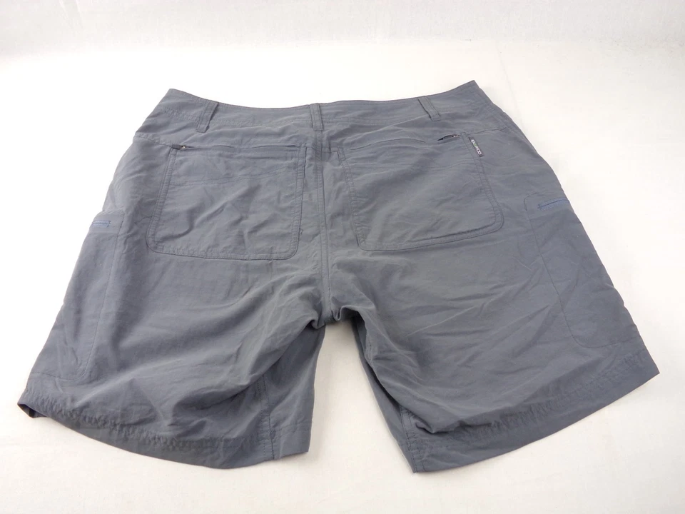 Pantalones Cortos de Carga de Pesca Exofficio 34 Gris Absorbente 9" Entrepierna 7 Bolsillos Secado Rápido Foto 2 de 4