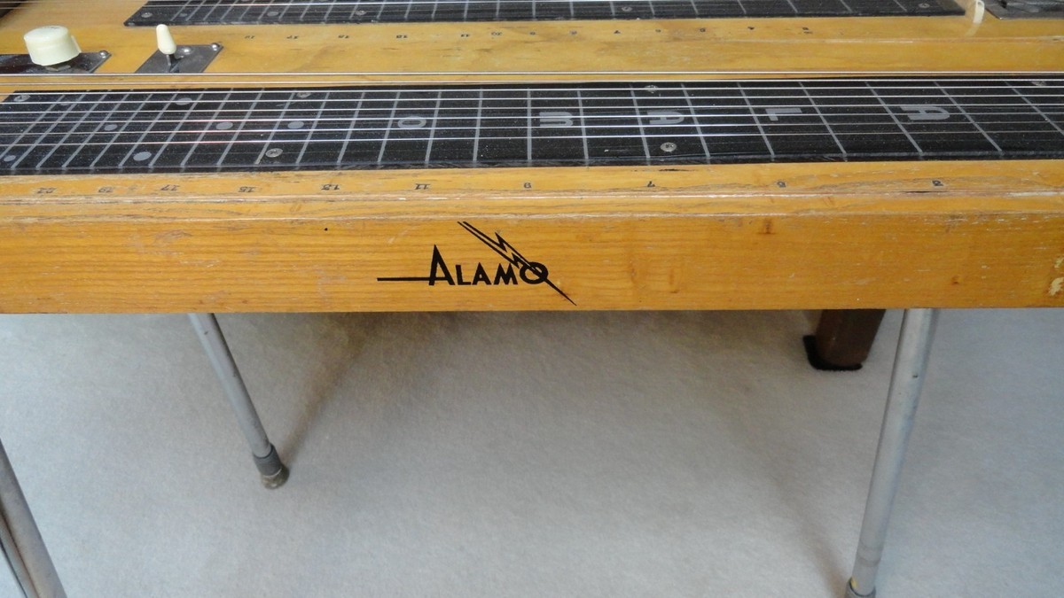 Karaoke: Oleta Adams(中古品) Vintage 1950 Alamo Lap Steel 8 String Double Neck w Legs | eBay