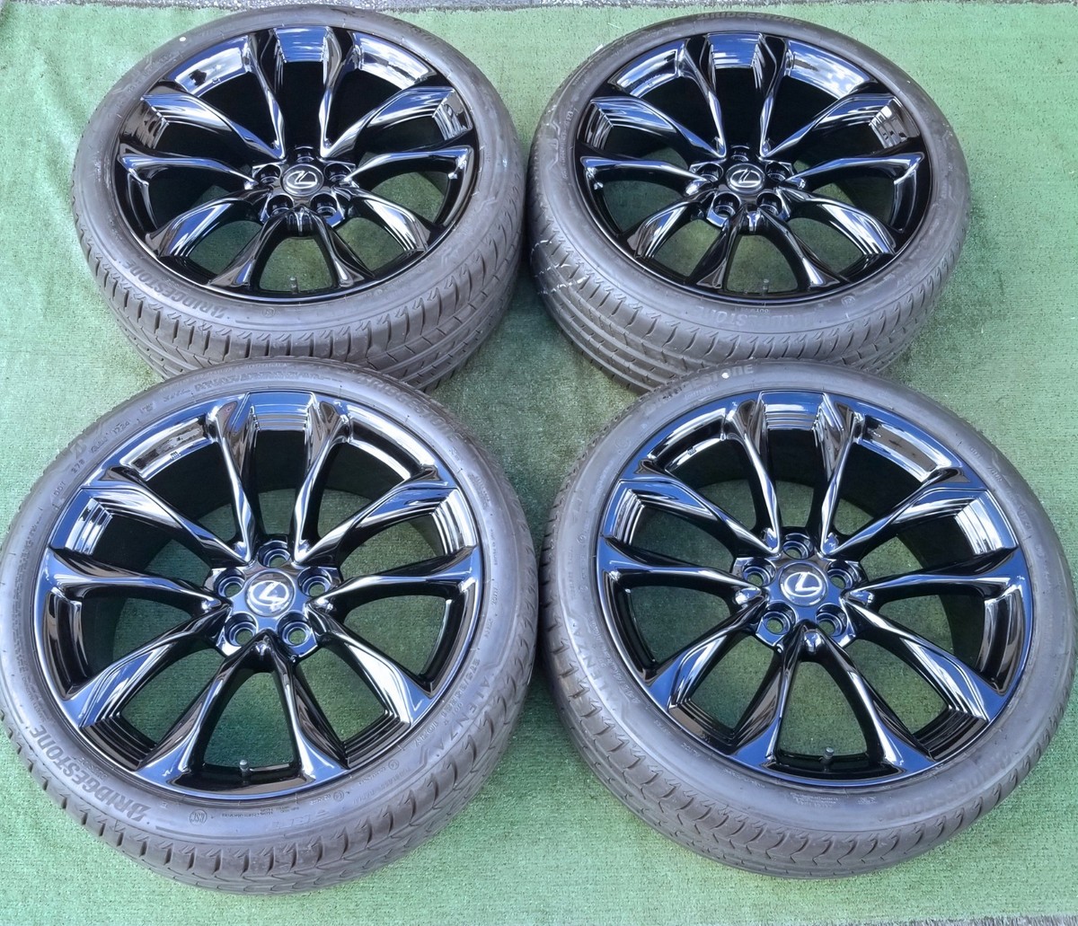 PERFECT Factory Lexus LC500 LC500h Wheels Tires Forged OEM 21 inch