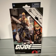 Hasbro G.I. Joe Classified Series Cobra Dreadnok Buzzer Figure w  Weapons