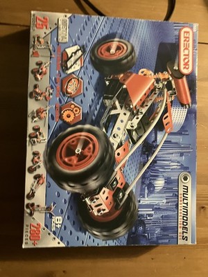 Erector Set 7550 Multimodels Construction Set 280+ pieces 