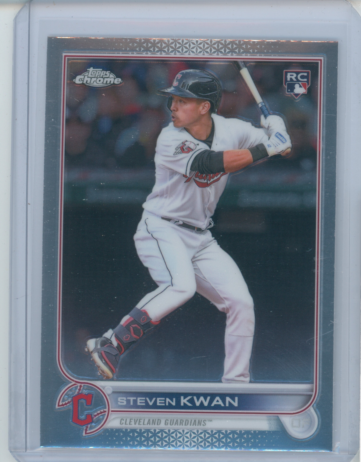 2022 Topps Chrome Update Series - Steven Kwan #USC85 (RC)