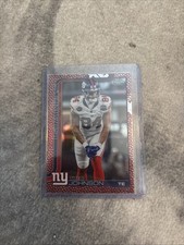 2025 Topps Chrome Football Theo Johnson Leather Parallel #233