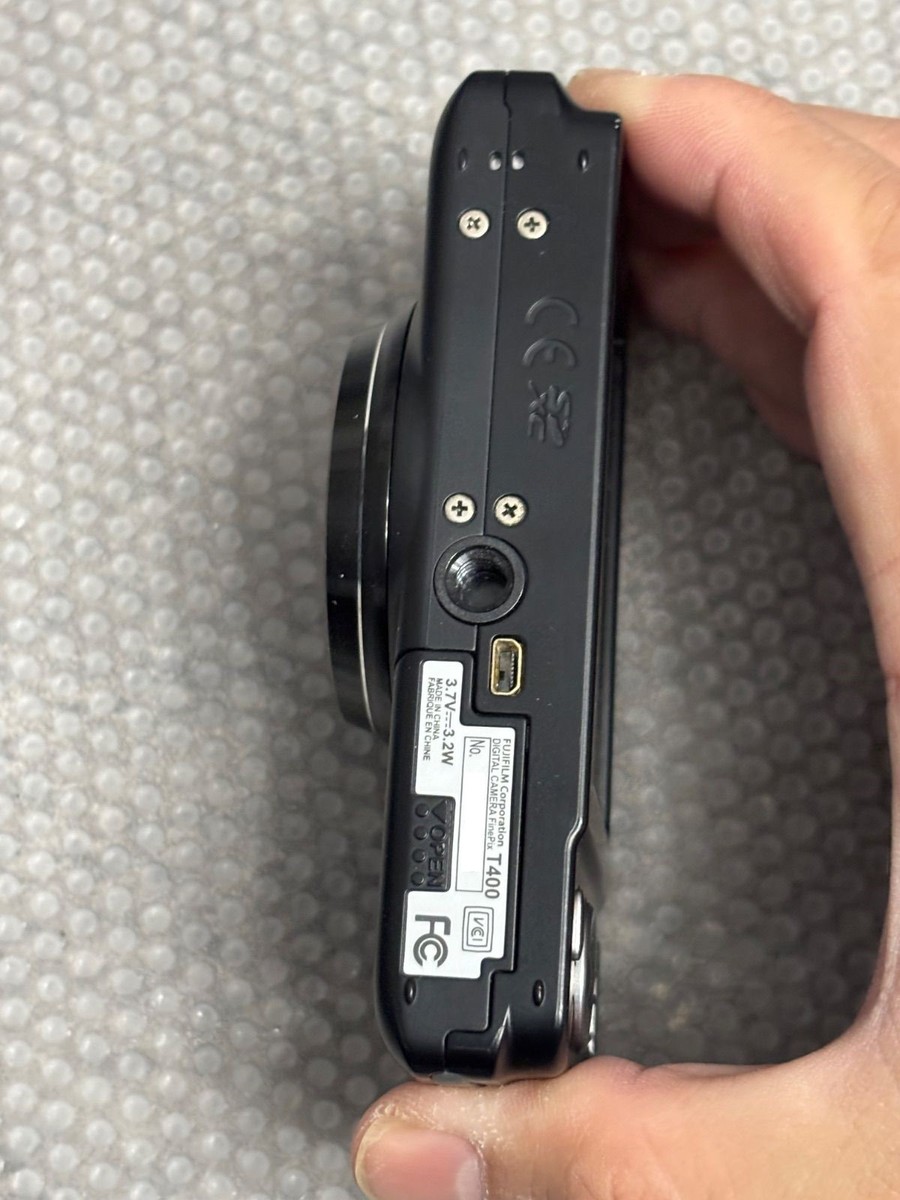 Exc+] Fujifilm FinePix T400 Camera 16.0 MP 10x Black Tested w