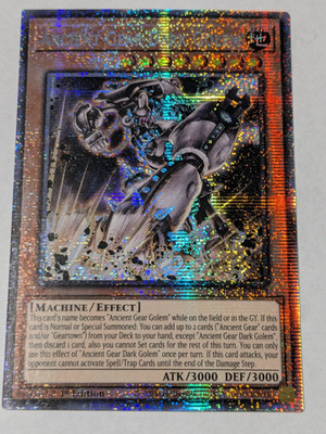 Ancient Gear Dark Golem Starlight Yugioh! Mega pack 2025