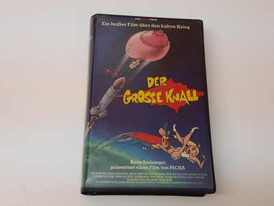 Der große Knall 1987 Uncut VHS German PAL VPS Video Großbox Le Big-Bang