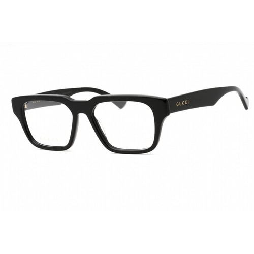 Gucci Men's Eyeglasses Black Acetate Square Shape Frame Clear Lens GG0963O 001 - 第 1/2 張圖片