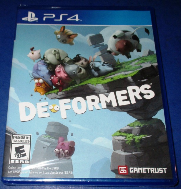De-Formers Sony PlayStation 4 *New! *Factory Sealed! *Free Shipping!