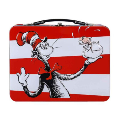 Bioworld Seuss The Cat In Hat Large Tin Tote Multicolor