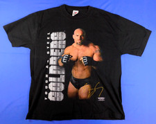 WCW GOLDBERG TOUGH AS STEEL VINTAGE SHIRT SIZE XL WWE WWF 1998