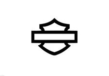 Harley Shield Sticker Motorcycle Road King Road Glide Dyna Decal - Any Size