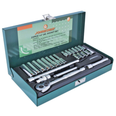 Jonnesway S05H2223S 23 Pcs Socket Set SAE 5/32'' - 1/2