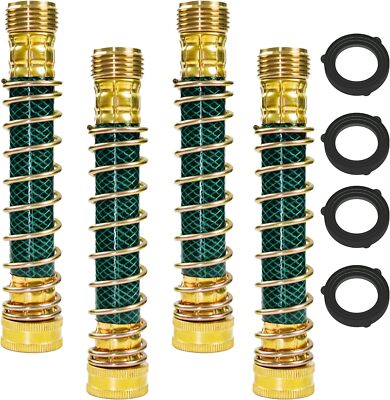 Garden Hose Extension Adapter 6.3 '' Hose Extender for Faucet Outdoor RV