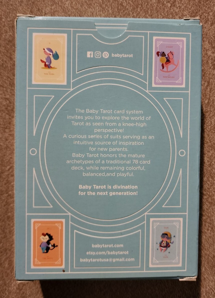 Baby Tarot Cards 78 Coint 2018 Excellent Shape! Free Shipping! | eBay