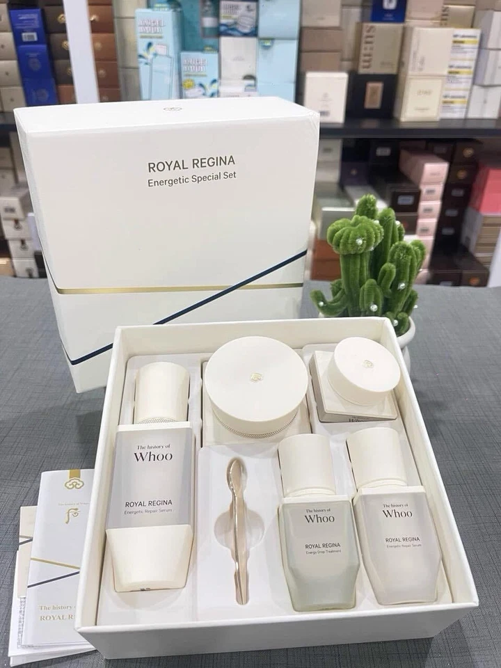 The history of Whoo ROYAL REGINA Energetic 2 peças conjunto especial 5 itens K-Beauty - Imagem 2 de 4