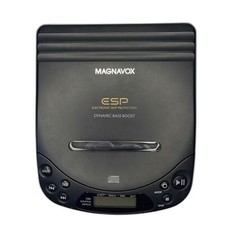 Magnavox AZ 6858 Portable Compact Disc player with earphones. Vintage. Tested.