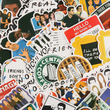 50pcs FRIENDS TV shows Television series Stickers Decal For Station PS4,5