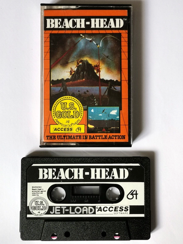 Commodore 64 Beach Head game by US Gold - Tested Working - Picture 2 of 10