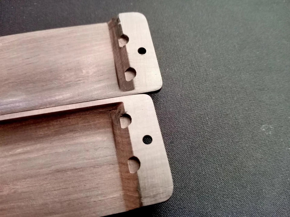 Handmade Sandalwood Cover Plate for Sirius Suzuki S-64 DIY Harmonica - Image 4 of 4