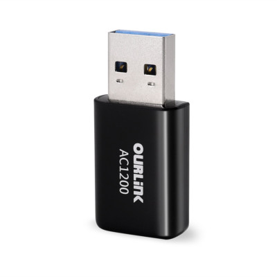 1200Mbps USB Wireless Adapter WiFi Network ac1200 LAN Card 802.11ac & 3D Antenna