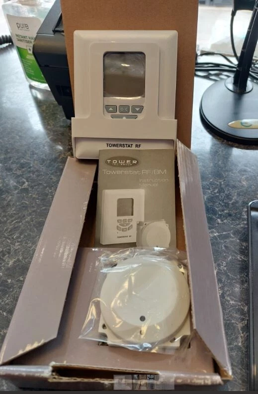 Tower towerstat RF/BM RF wireless room thermostat baxi potterton vokera  ferroli | eBay