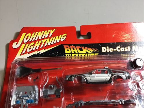 Johnny Lightning Back To The Future TIME MACHINE DeLorean DIECAST MODEL KIT RARE - Picture 2 of 14