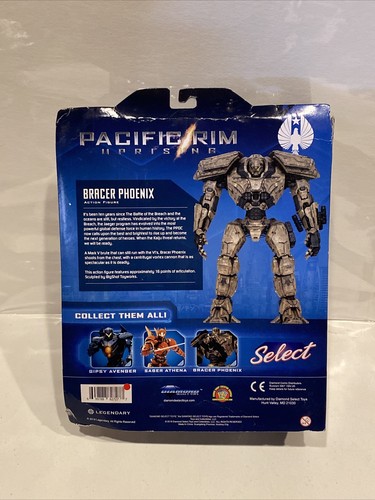 PACIFIC RIM Diamond Select 2018 Movie Figure BRACER PHOENIX Canadian Foreign - Picture 3 of 3