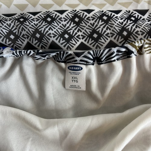 Old Navy Maxi Dress Womens Size XXL Multicolor Sleeveless Geometric Print - Picture 8 of 12