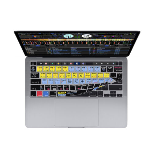 KB Covers SRDJ-M Serato DJ Keyboard Cover for MacBook Pro 13", 15" & 17" 2008-12 - Picture 1 of 1