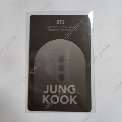 BTS MAP OF THE SOUL MOS ON:E CONCEPT BOOK Route Ver. photocard
