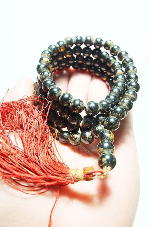 Leklai Somdej Toh  Mystery Necklace Mala Prayer  108 Beads Thai Buddha Amulet - Picture 4 of 4