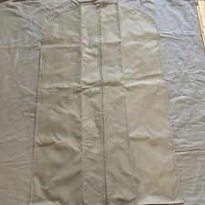 Hanging Clothing Zippered Garment Bag Single Tan