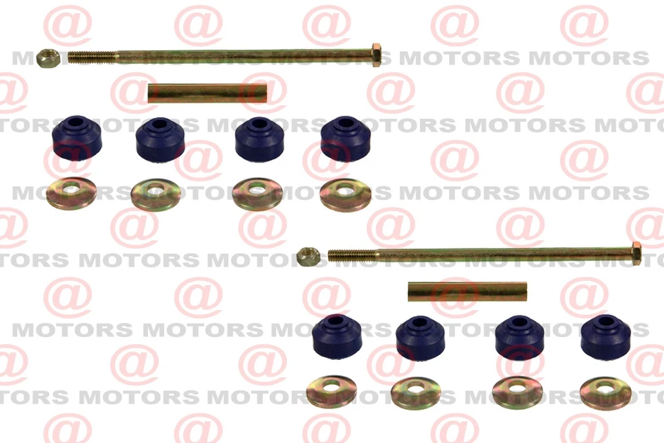 Kit de eslabones de barra estabilizadora izquierda y derecha delantera trasera para Chevrolet Silverado 1500 07 a 16 Foto 3 de 4