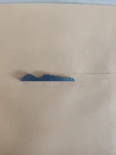 Rear sight elevator for Several rifles  1/8in  thick. 1 3/4in long Unfinished