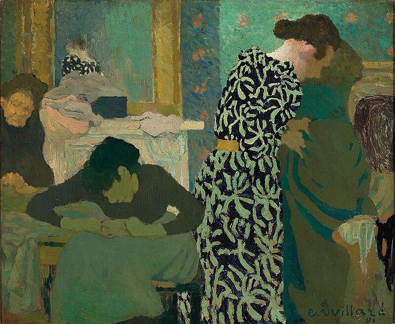 Edouard Vuillard、MADAME、希少画集画、状態良好 Edouard Vuillard、MADAME、希少画集画、状態良好 Madame